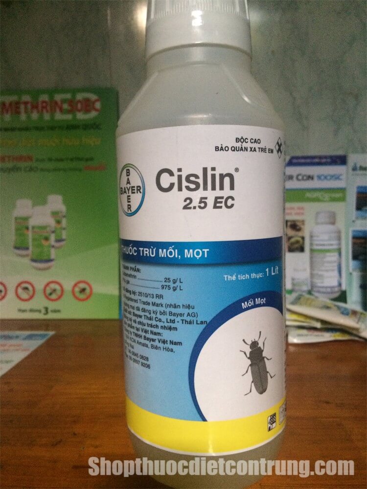 Thuốc diệt mối mọt Cislin 2.5 EC