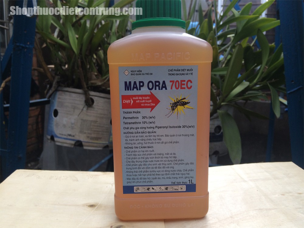 Thuốc diệt muỗi sốt xuất huyết Map Ora 70EC
