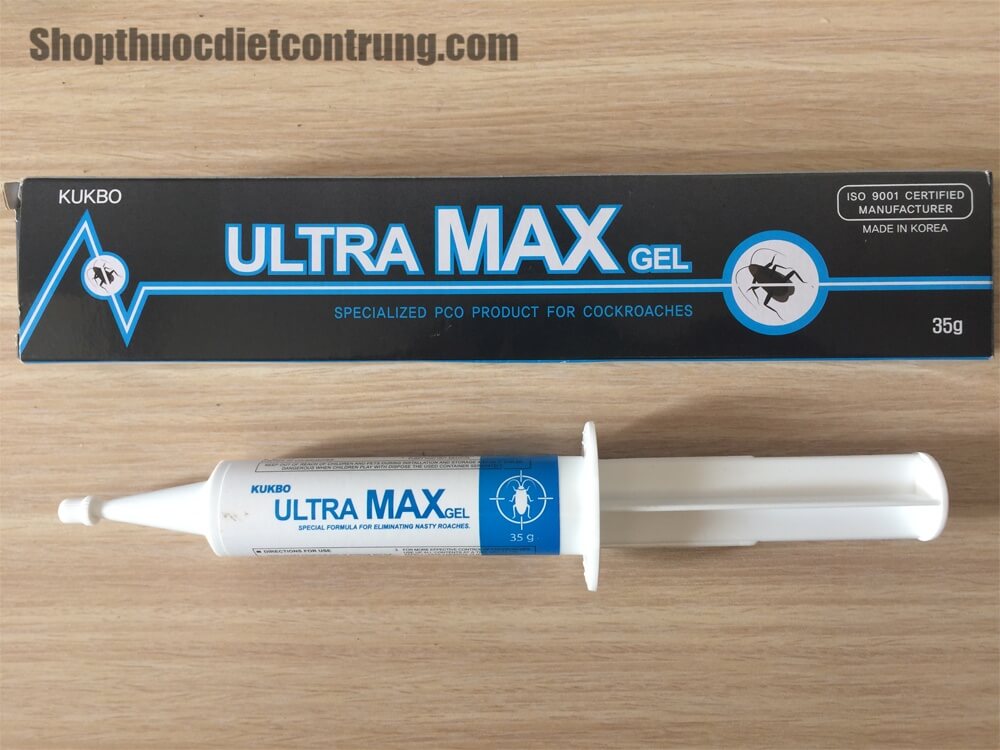 Thuốc diệt gián sinh học Ultra Max - mua 1 lần, dùng cả năm